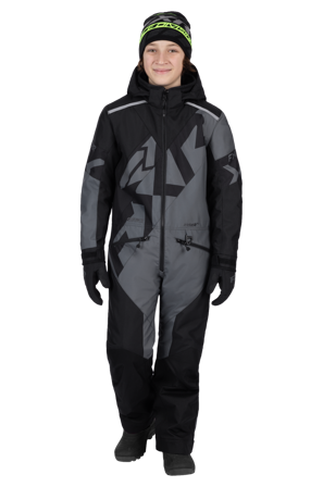 Anzug FXR Cold Cross CX 26 Kinder Schwarz/Kohle 10