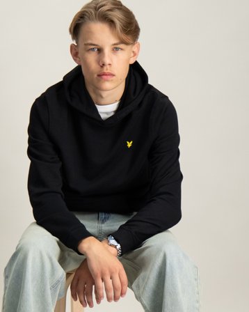 Lyle & Scott Pullover Hoodie Musta Hupparit/Hoodie Pojat - Kids Brand Store