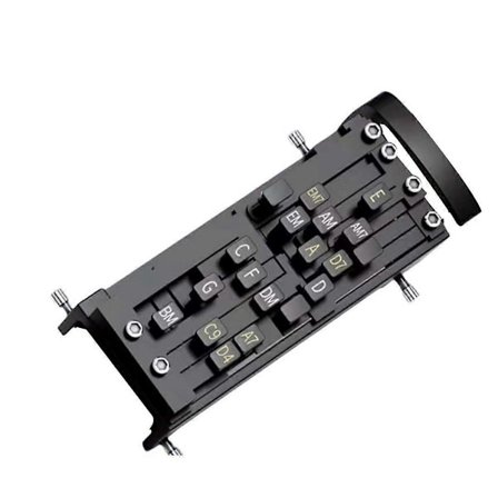 Guitar Læringshjælpemiddel med 16 Akkorder, Guitar Akkordtræner Folk Guitar Akkorder Læringsystem til Guitarbegyndere (FMY)