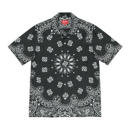 Supreme, Shirts Zwart, Heren, Maat:L