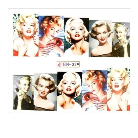 Vesitarrat - Marilyn Monroe - BN-029 - Kynsille