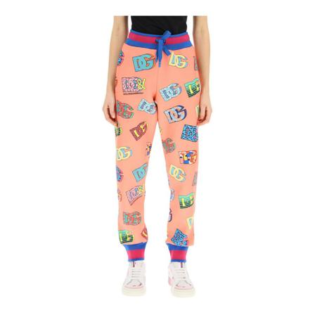 Dolce & Gabbana Broek , Oranje , Dames , Maat: S