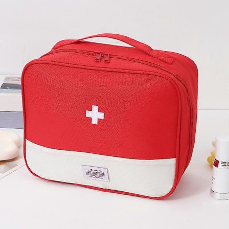 Förvaringsväska för medicin Mini tom akutmedicinspåse för nödsituationer