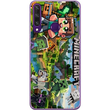 Kompatibelt Mobildeksel til Huawei Y6p Lady Gaga The Fame svartvit portrett med store solbriller i minimalistisk pop estetikk