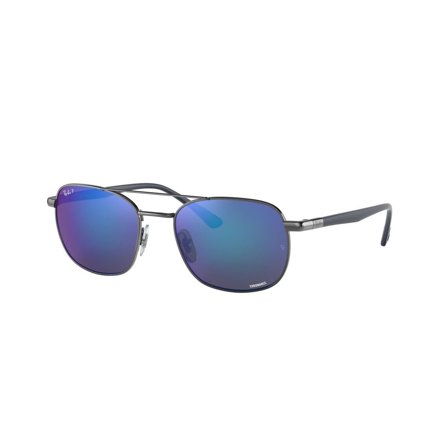 Ray-Ban Chromance -Aurinkolasit - Grey Rectangular - Ray-Ban RB3670CH 004/4L 5419