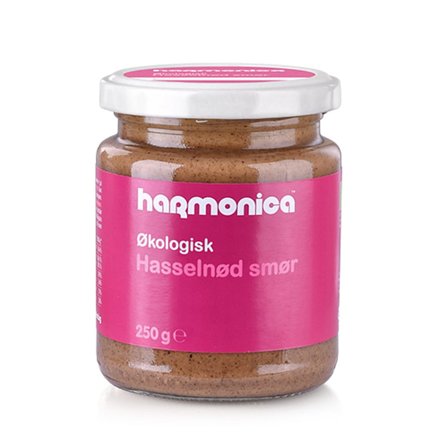 Harmonica Hasselnød Smør Ø 250 g, Helse & Madvarer, Smørepålæg, Nøddecreme