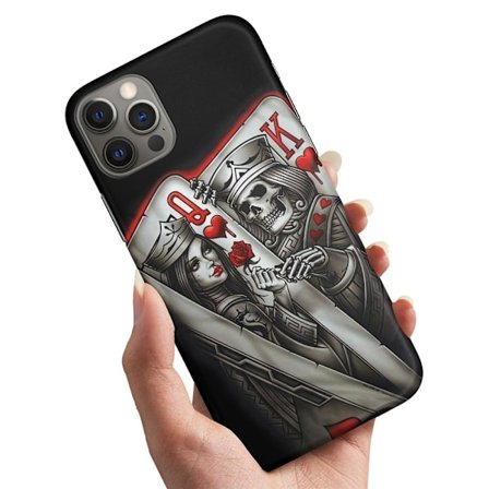iPhone 13 Pro - Cover/Mobilcover King Queen Kortspil