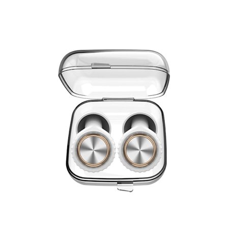 CD-textur C2 Brusreducerande Öronproppar - Rosa/Silver Standardversion: Förbättrad sömn och koncentration med effektiv b