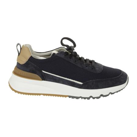 Brunello Cucinelli, Flat shoes Blauw, Heren, Maat:42 EU