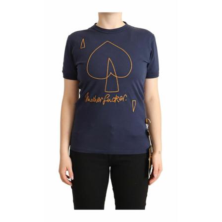 Vivienne Westwood, T-Shirts Blauw, Dames, Maat:S