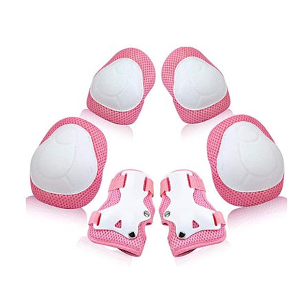 Beskyttelsessett for barn, albuebeskytter knebeskytter håndleddsbeskytter for barn