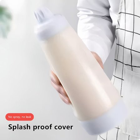 Pannukakkutaikinapullo Battler-sekoitin Blender Ball Wire -vispilällä