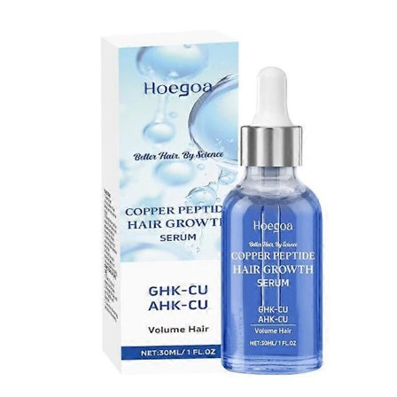 Hårväxtserum Kopparpeptider Hårbottenbehandling Reparera Skadat Frissigt Ge Näring Mjuk Glans Utjämnande Hårstärkande Schampo