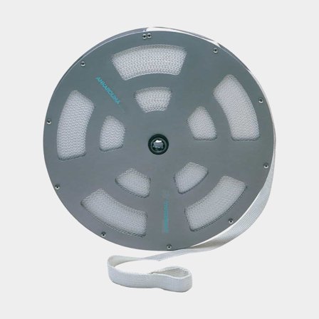 Ankerbåndsrulle Ankarolina, inkl. bånd (70 meter x 35 mm), monteringssæt & håndtag