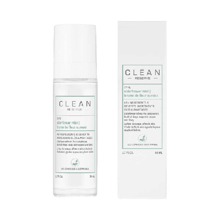 Clean Elderflower Face Mist Ansikte Unisex 50 ML