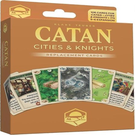 CATAN Städer & Riddare Erstatningskortpakke 6. utgave