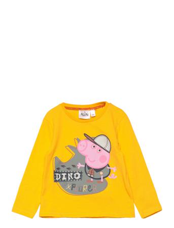 Long-Sleeved T-Shirt T-shirts Long-sleeved T-shirts Keltainen Gurli Gris
