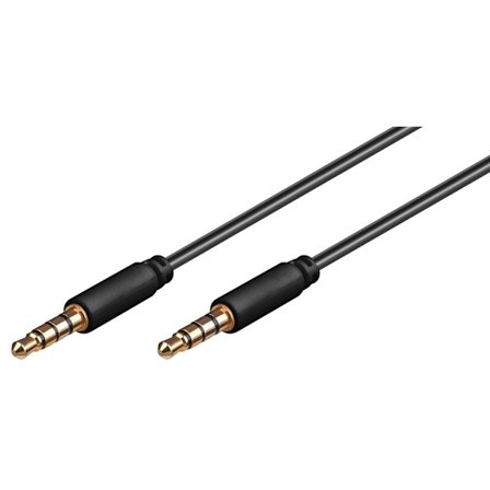 Goobay AUX Audio Cable, 3.5 mm Stereo male to male, 3m