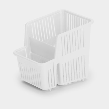 Bestickkorg Nordiska Plast, vit, 165 x 123 x 150 mm