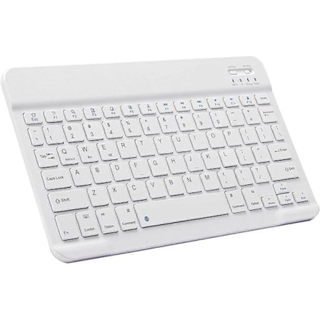 Bluetooth-tangentbord, Ultratunt Rechargerbart Trådlöst Bluetooth-tangentbord kompatibelt med iOS