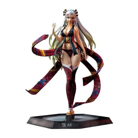 (Daki) 30cm Demon Slayer Figur Anime Kokushibou, Figurer Legetøj