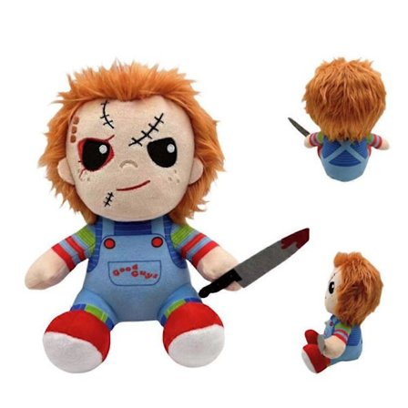 Chucky Child's Play Plys Horror Killer Fyldt Dukke Halloween Legetøj Gave