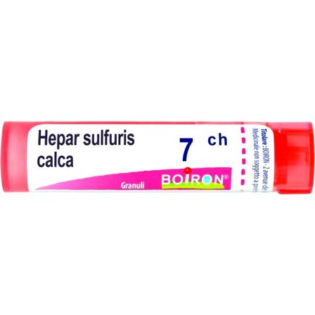 Boiron Hepar Sulfuris Calcareum 7Ch Tubo 80 Granuli 4g