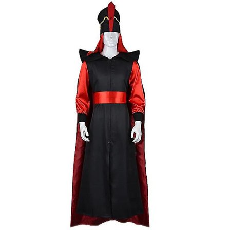 Anime The Arabian Nights Aladdin Jafar Cosplay Kostymer Aldult Halloween kostym för män Kostym Party Uniform Full Set Kläder