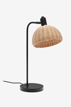 Kave Home - Bordlampe Damila - Brun - Bordlamper - Fra Homeroom
