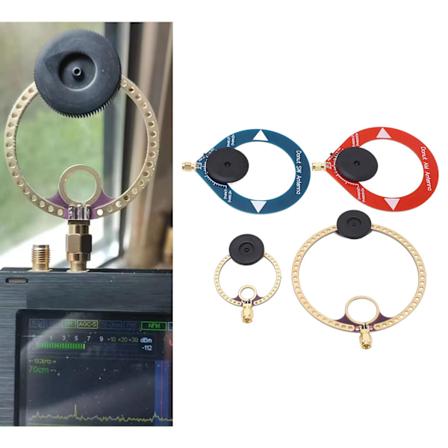 4 kpl Mini-rengasl hetin UHF VHF AM SW Loop-antenni lyhytaaltoisen radion l hetykseen