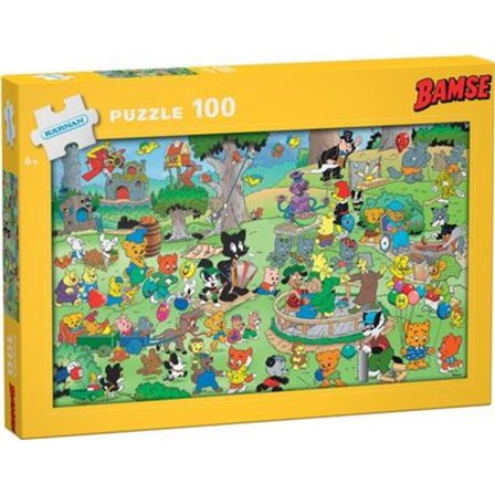 Kärnan, Bamse, Pussel, 100 bitar