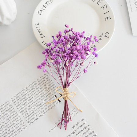 Evig Blomst Tørret Blomst Festival Gave Mini Lille Blomsterbuket Aromaterapi Flaske Brystblomst