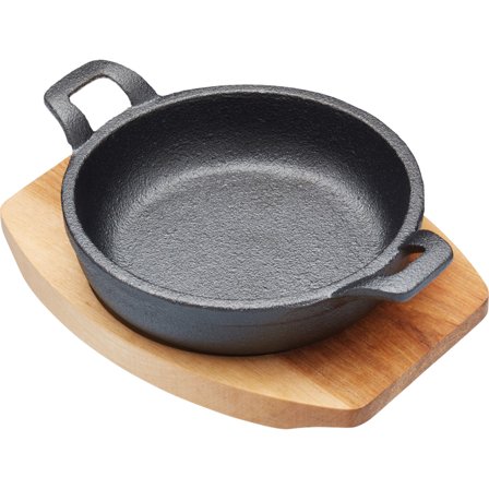 Kitchen craft Mini Serverings Gjutjärnform, svart - Gjutjärn | Matlagning > Kokkärl & Stekpannor > Grytor > Gjutjärnsgryta | Bagaren och Kocken