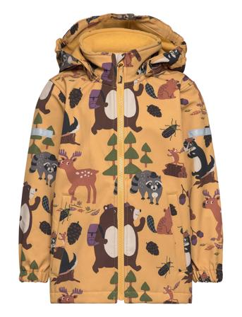 Jacket Fix Softshell Outerwear Softshells Softshell Jackets Gul Lindex*Betinget Tilbud