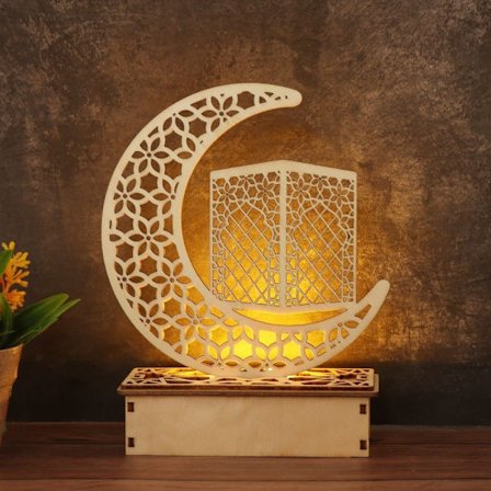 Eid Mubarak Træpynt Ramadan Dekorationer