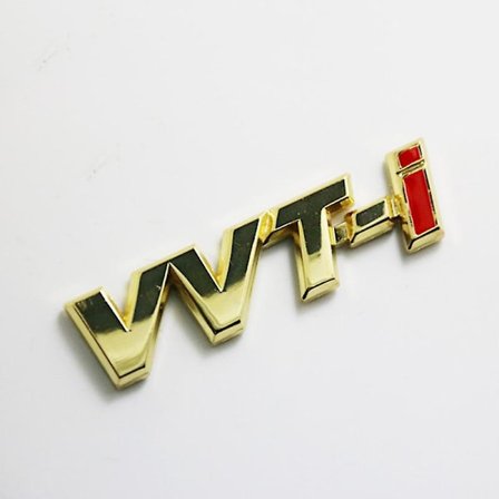 3d Metalli Musta VVTi Logo Kirjaimet Auton Lokasuo Embleemi Tavaratilamerkki Toyota Camry Corolla Yaris RAV4 Auris VVTI Tarra Tarvike