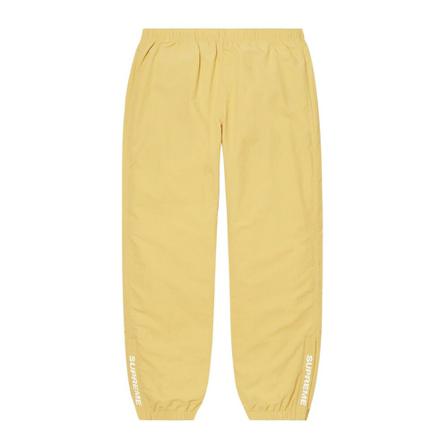 Supreme, Cropped Trousers Geel, Heren, Maat:S