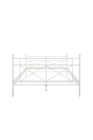 Loft24 - Sängynrunko Thora 180 - Valkoinen - Sängynrungot - 180X200 - - Homeroom