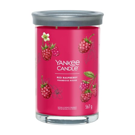 Yankee Candle Signature Tumbler Candles Red Raspberry 567g - Candela Profumata
