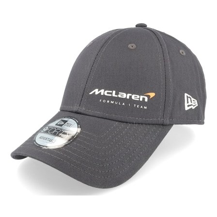 New Era - Motor Grå adjustable Keps - McLaren F1 Flawless 9FORTY Grey Adjustable @ Hatstore