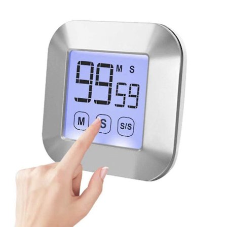 Køkken Timer, Digital Køkken Koge Timer Magnetisk Med LED Display
