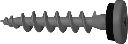 Z 9GR55IPSH Isoleringsskruv 50-pack Grå, Infästning