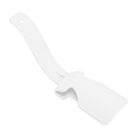 Professionell skohorn för vuxna och barn, äldre, resor, bärbar, ergonomisk skohjälp, vit