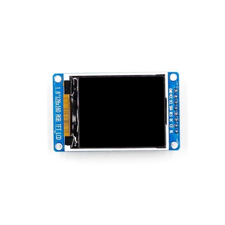 1,8 tommers fullfarge 128x160 SPI fullfarge bærbar TFT LCD-skjermmodul ST7735S 3.3V erstatter Ole