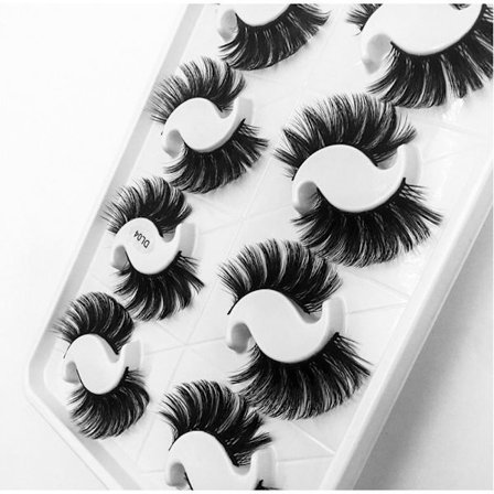 Falske øyevipper Tykke Lange øyevipper DL04 DL04