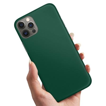 iPhone 15 Pro - Cover/Mobilcover Mørkgrøn
