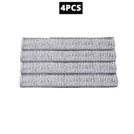 20/1 stk Magisk Rengøringsklud Fortykket Dobbeltsidet Metal Ståltråd Klud Køkken Retter Gryde Vask Opvask Klud Håndklæde Rengøringsværktøjer 4PCS High