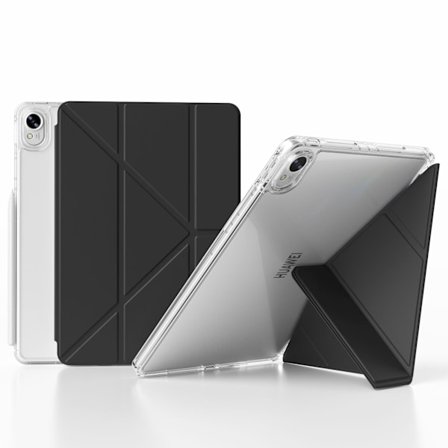 Y-Formad Fodral för Surfplatta Kompatibelt med Huawei och Apple iPad 10,9 tum och iPad 11 A16 Svart med Pennhållare och