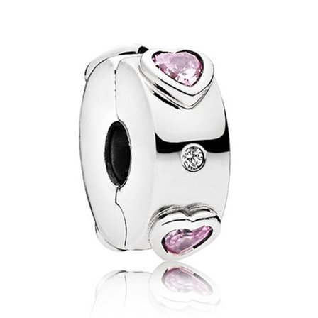 Pandora Alla hjärtans dag smycken gör-det-själv tillbehör kärlek kedja hänge 1