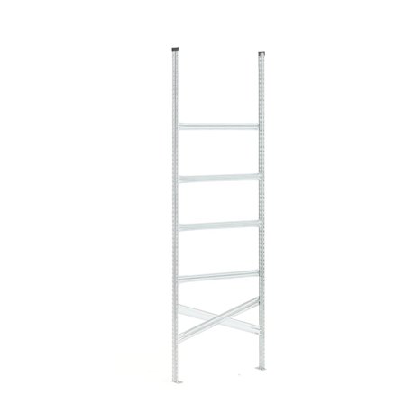 Gavl 2500x800 mm, galvanisert, max.belastning 1500 kg